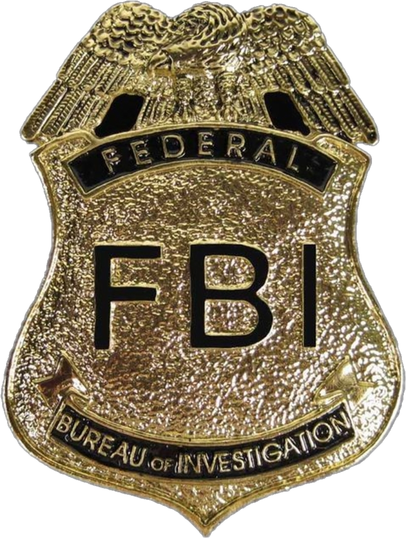 Fbi Badge Transparent - KibrisPDR