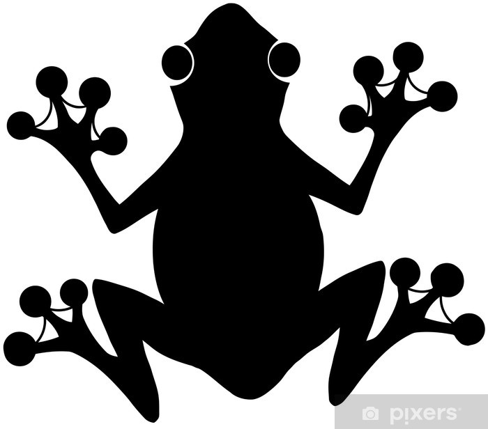 Detail Frosch Silhouette Nomer 4