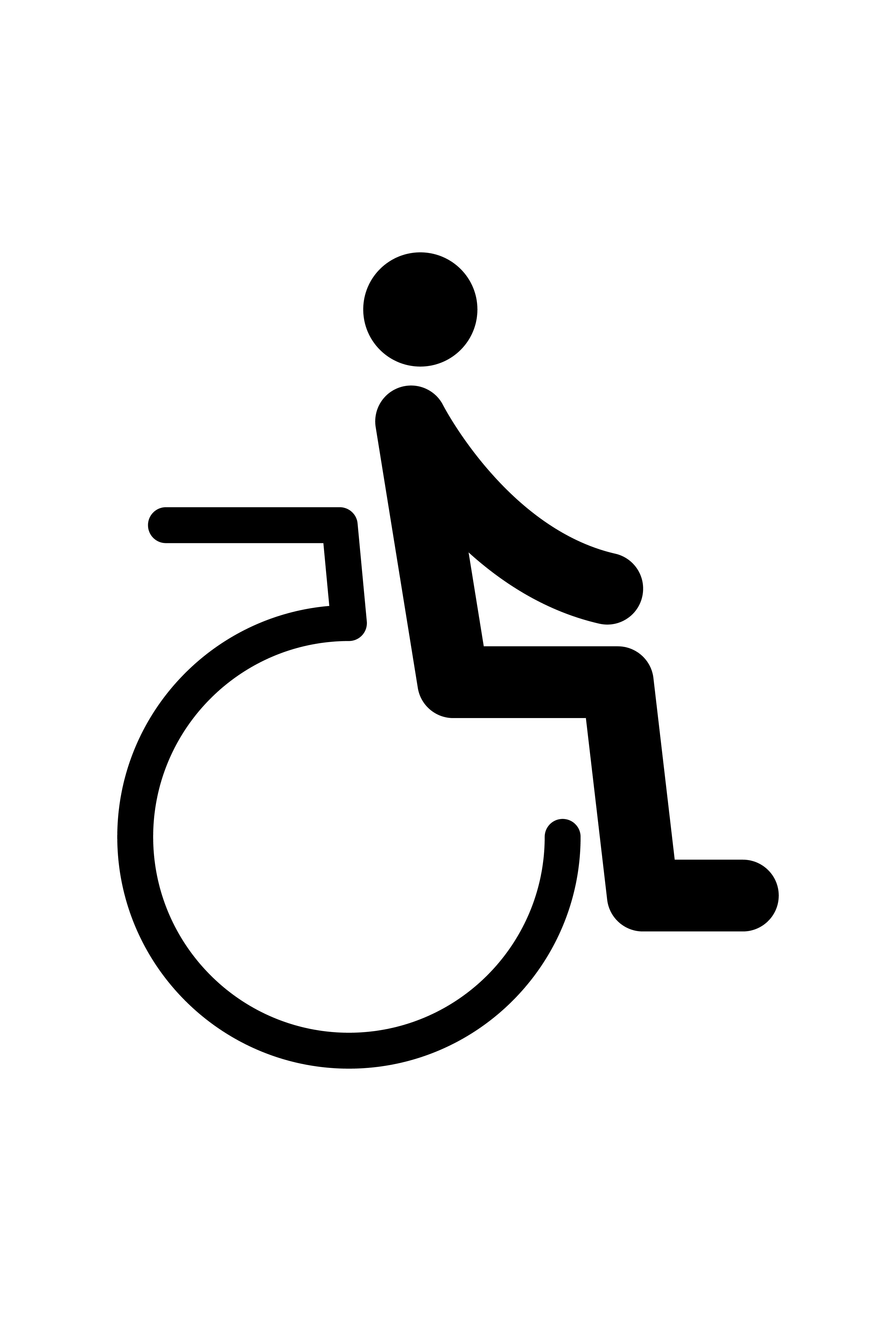Detail Rollstuhl Symbol Nomer 8