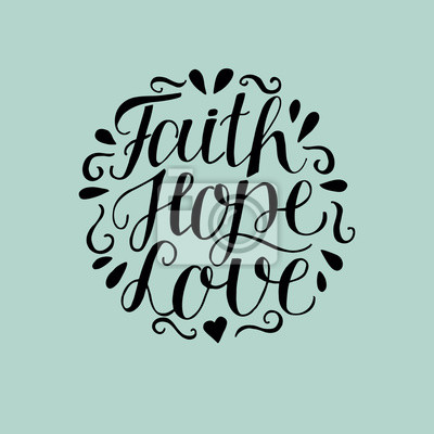 Detail Bild Glaube Liebe Hoffnung Nomer 13