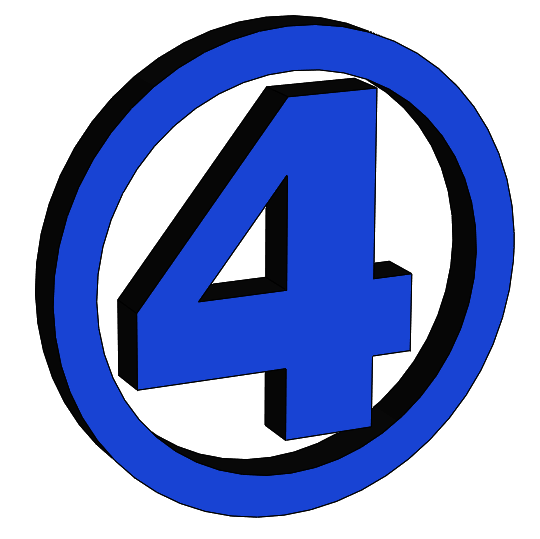 Detail Fantastic Four Logo Nomer 10