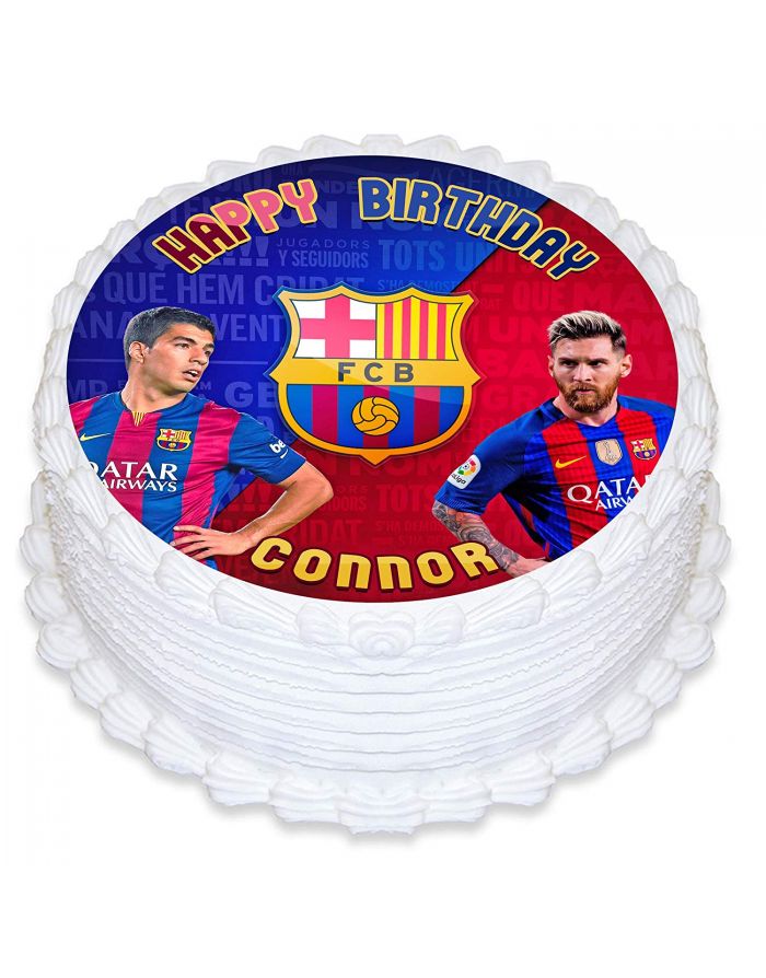 Detail Fc Barcelona Birthday Cake Nomer 9