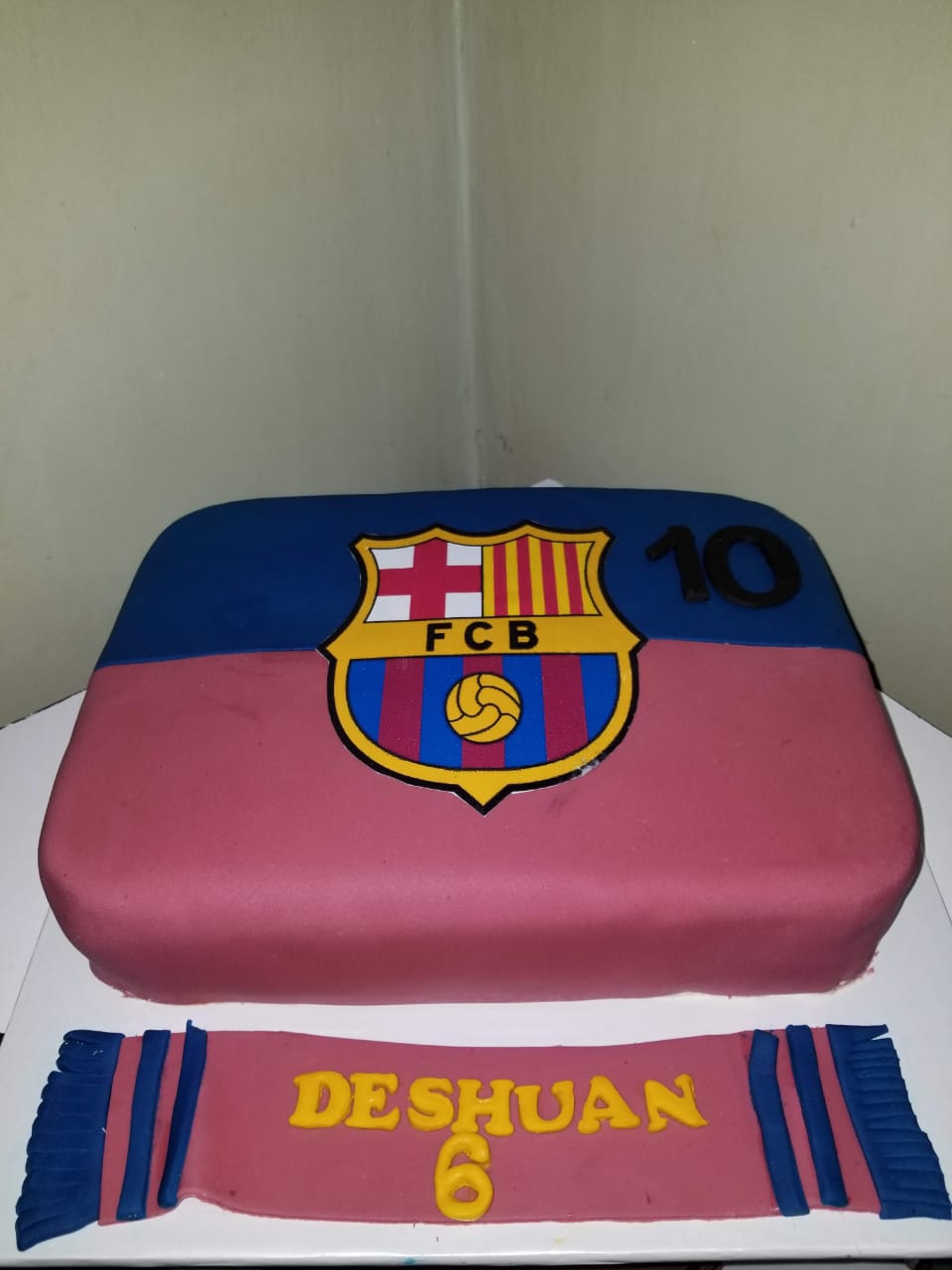 Detail Fc Barcelona Birthday Cake Nomer 12