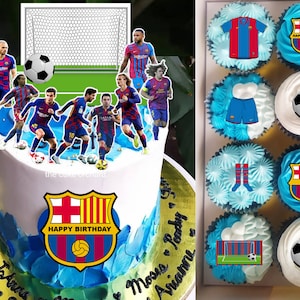 Detail Fc Barcelona Birthday Cake Nomer 15