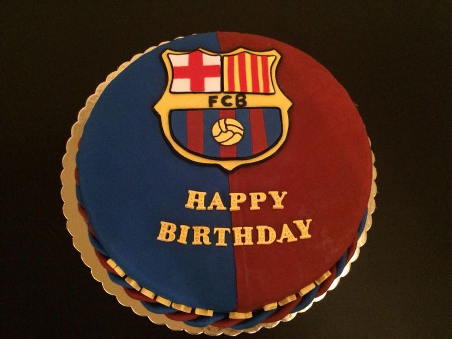 Detail Fc Barcelona Birthday Cake Nomer 38