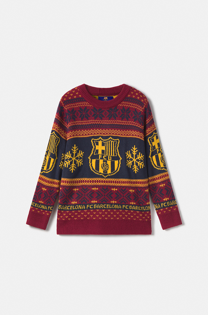 Detail Fc Barcelona Christmas Sweater Nomer 51