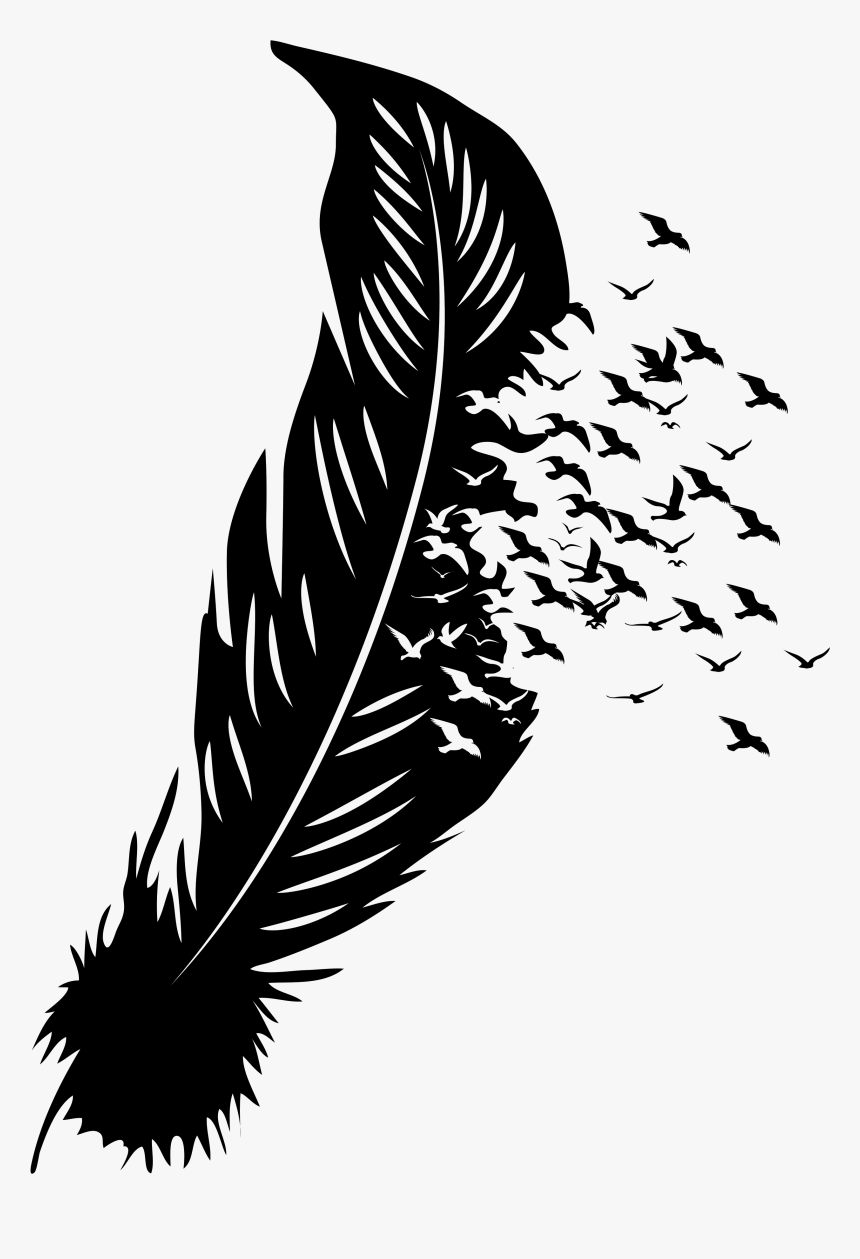 Detail Feather Drawing Png Nomer 27