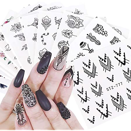 Detail Feather Dream Catcher Nail Art Nomer 53