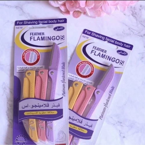 Detail Feather Flamingo Razor Nomer 20