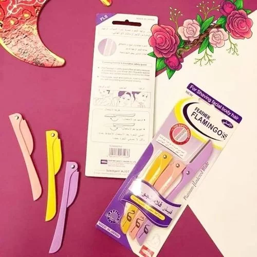 Detail Feather Flamingo Razor Nomer 23