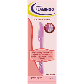 Detail Feather Flamingo Razor Nomer 30