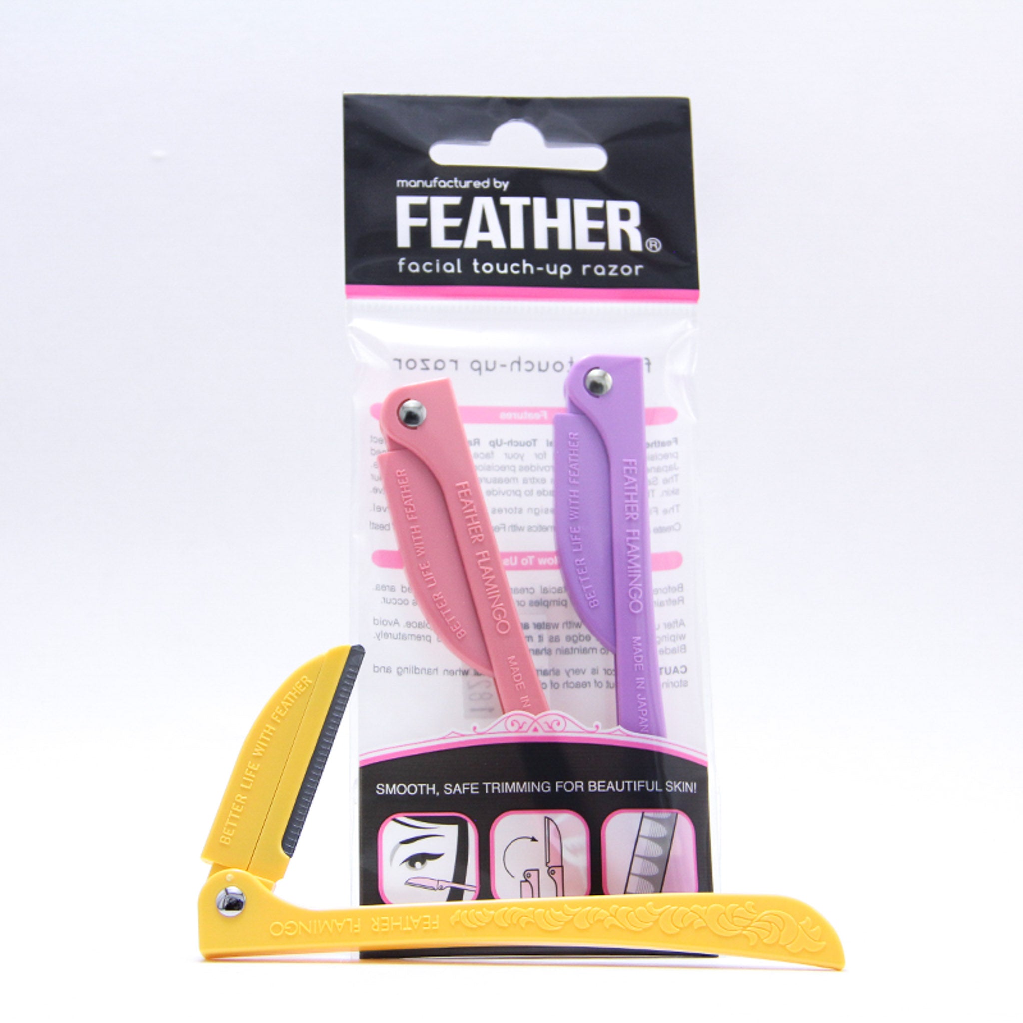 Detail Feather Flamingo Razor Nomer 4