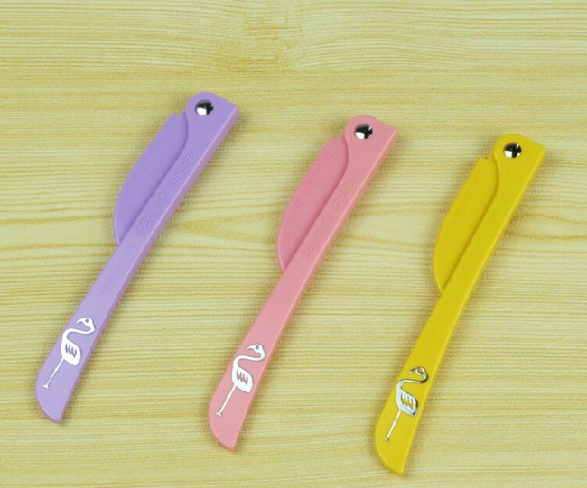 Detail Feather Flamingo Razor Nomer 38