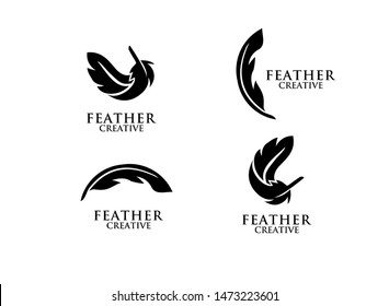 Detail Feather Logo Nomer 8