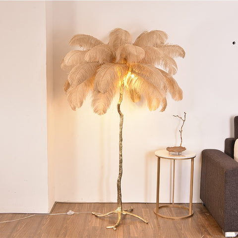 Detail Feather Palm Tree Lamp Nomer 44