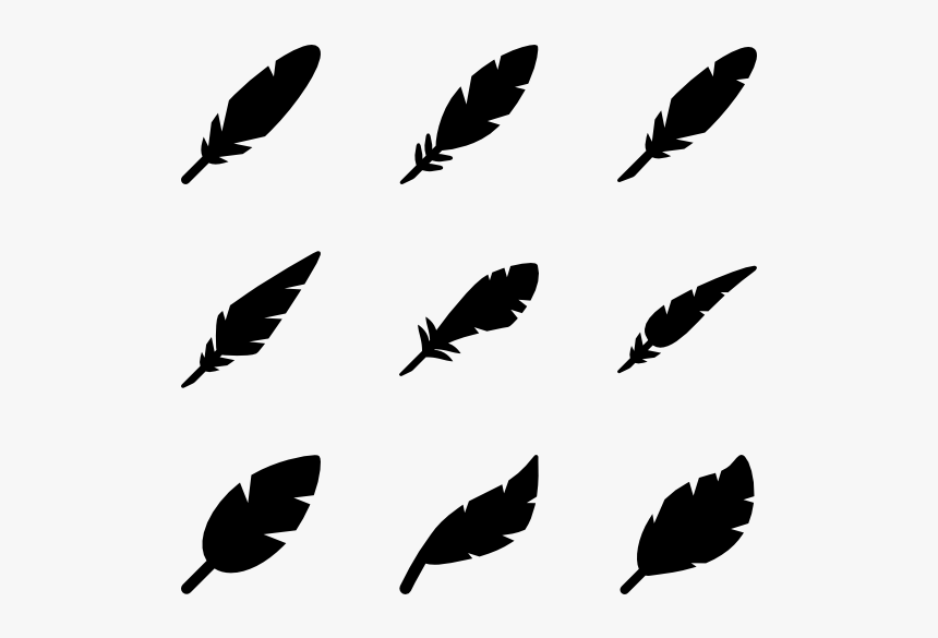 Detail Feather Silhouette Vector Free Nomer 19