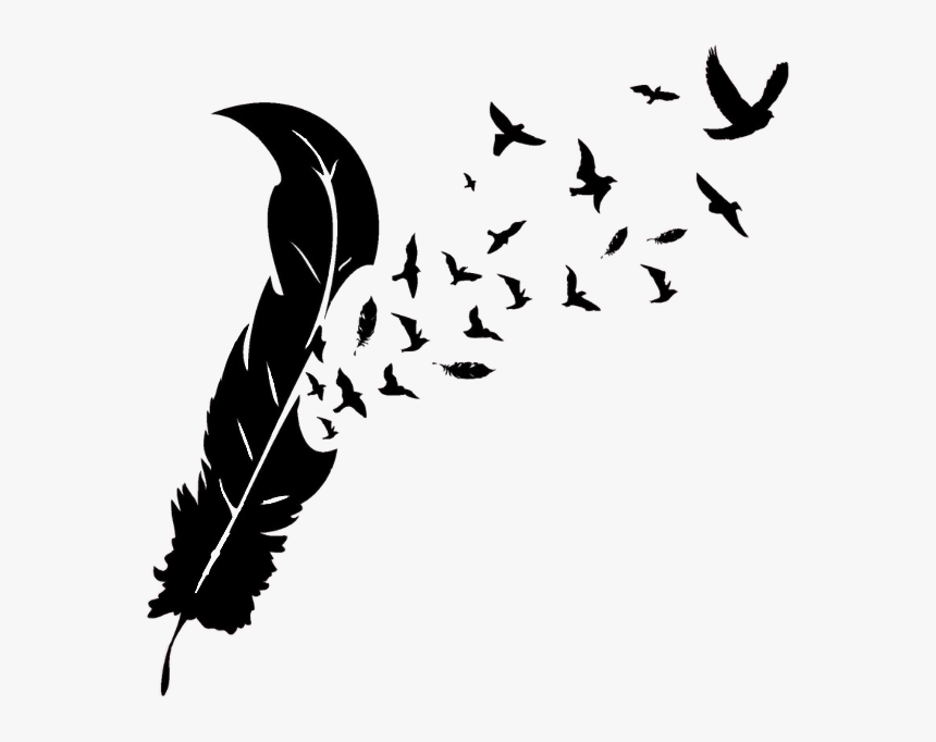 Detail Feather With Birds Clipart Nomer 4