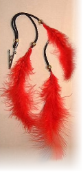 Detail Feathered Roach Clip Nomer 34