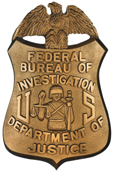 Federal Bureau Of Investigation Badge - KibrisPDR