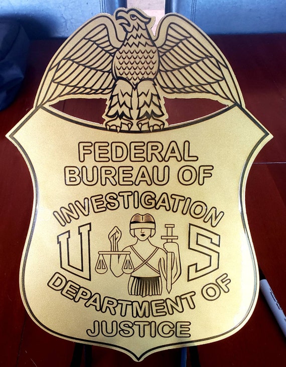 Detail Federal Bureau Of Investigation Badge Nomer 10