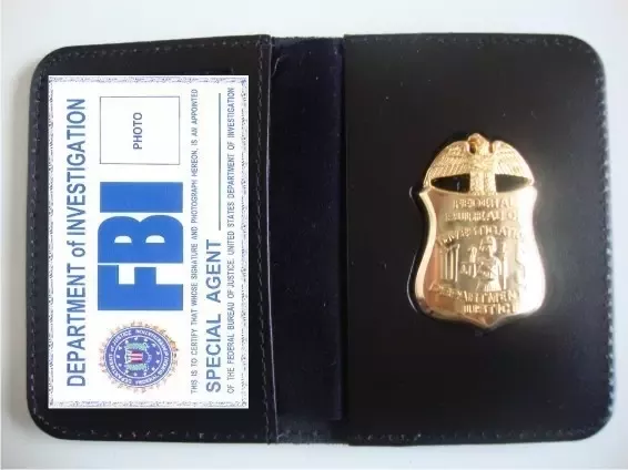 Detail Federal Bureau Of Investigation Badge Nomer 34