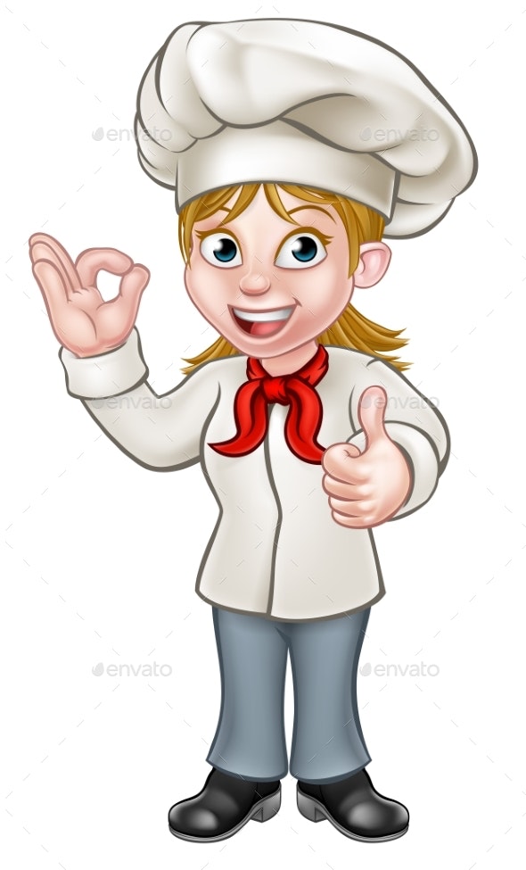 Detail Female Chef Cartoon Nomer 15