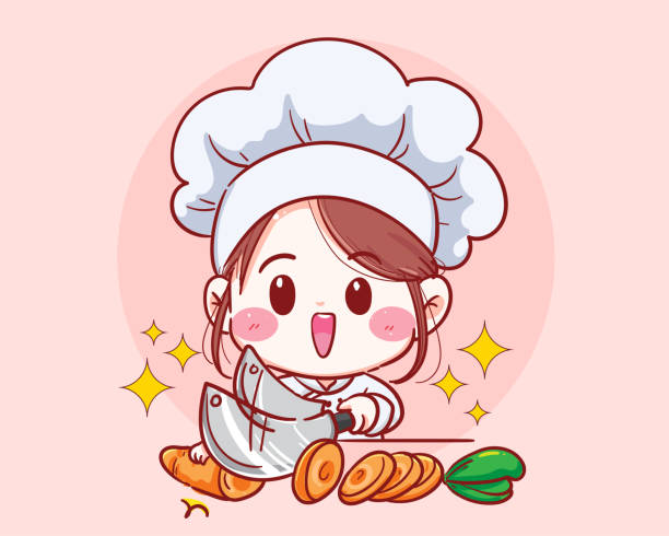 Detail Female Chef Cartoon Nomer 4
