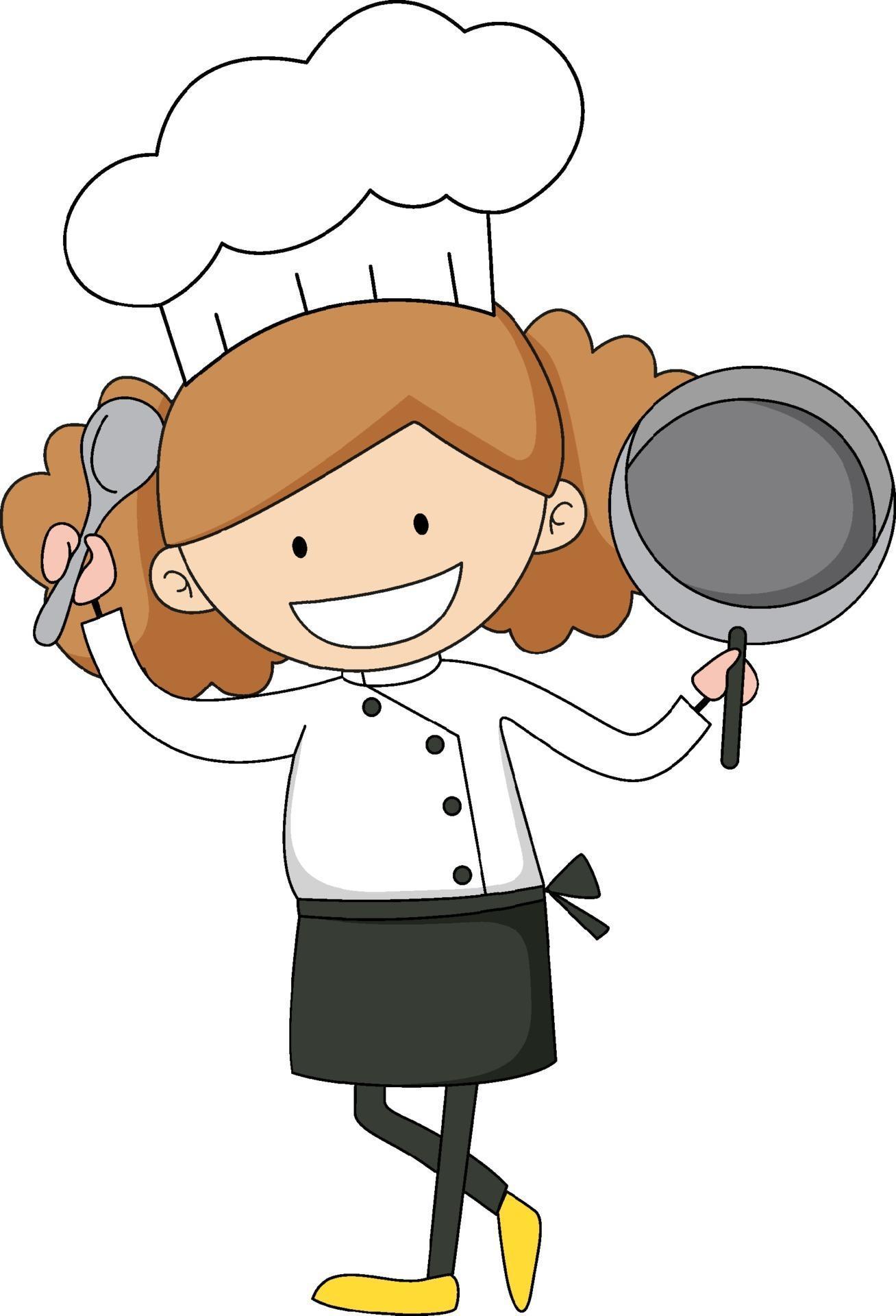 Detail Female Chef Cartoon Nomer 33