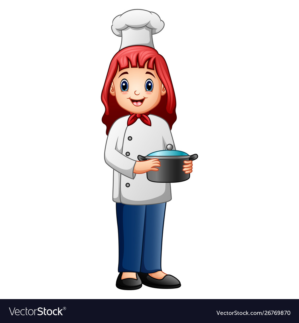 Detail Female Chef Cartoon Nomer 57