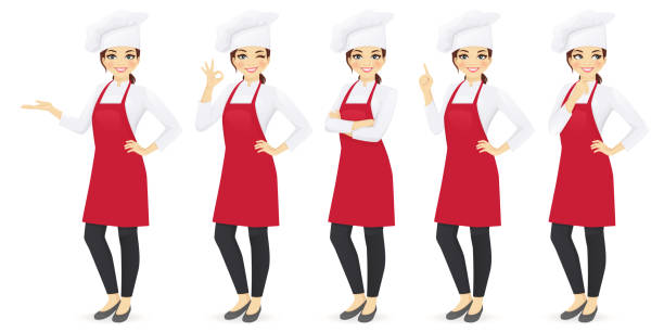 Detail Female Chef Vector Png Nomer 17