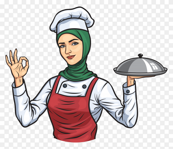 Detail Female Chef Vector Png Nomer 3