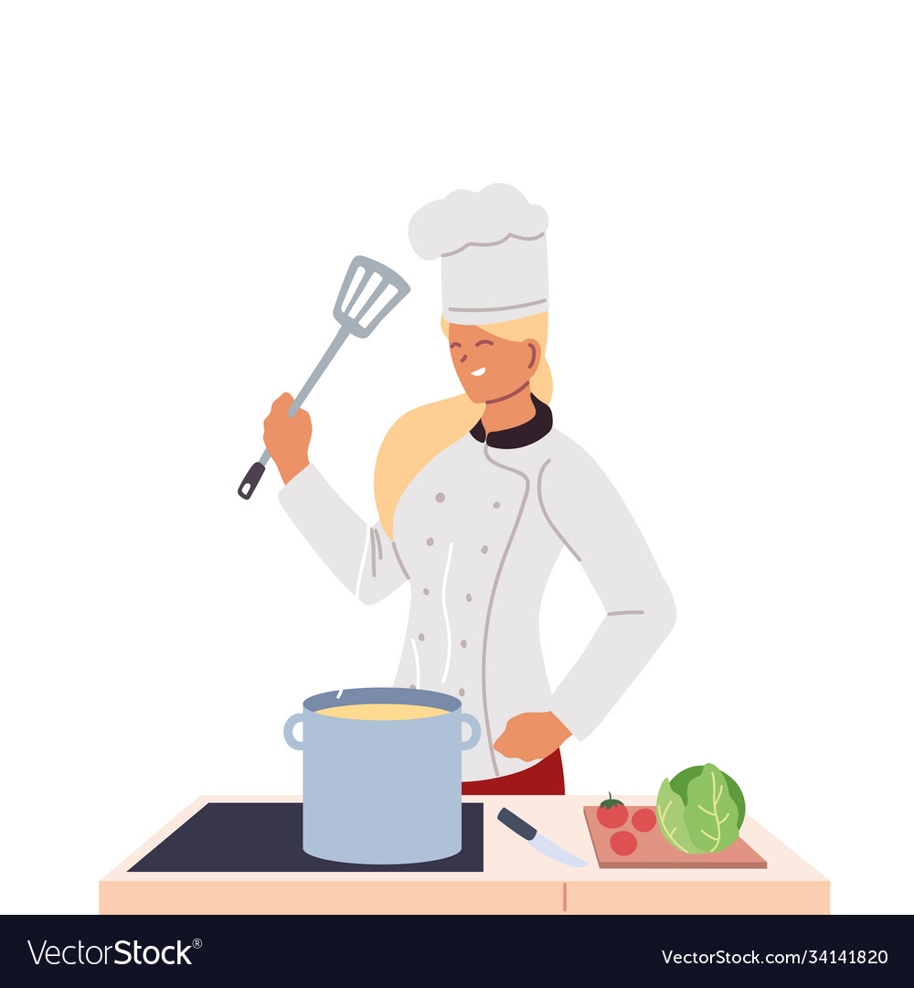 Detail Female Chef Vector Png Nomer 50