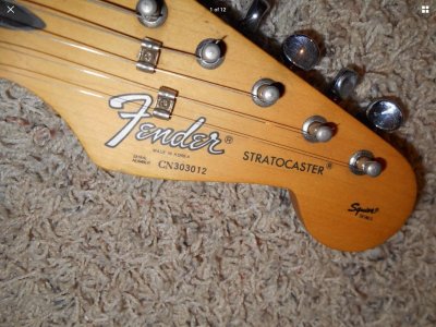 Detail Fender Squier Series Nomer 20