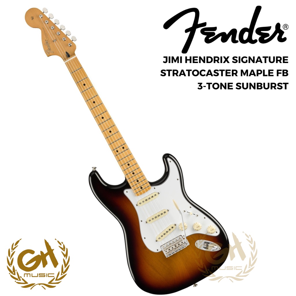 Detail Fender Stratocaster Jimi Hendrix Nomer 32