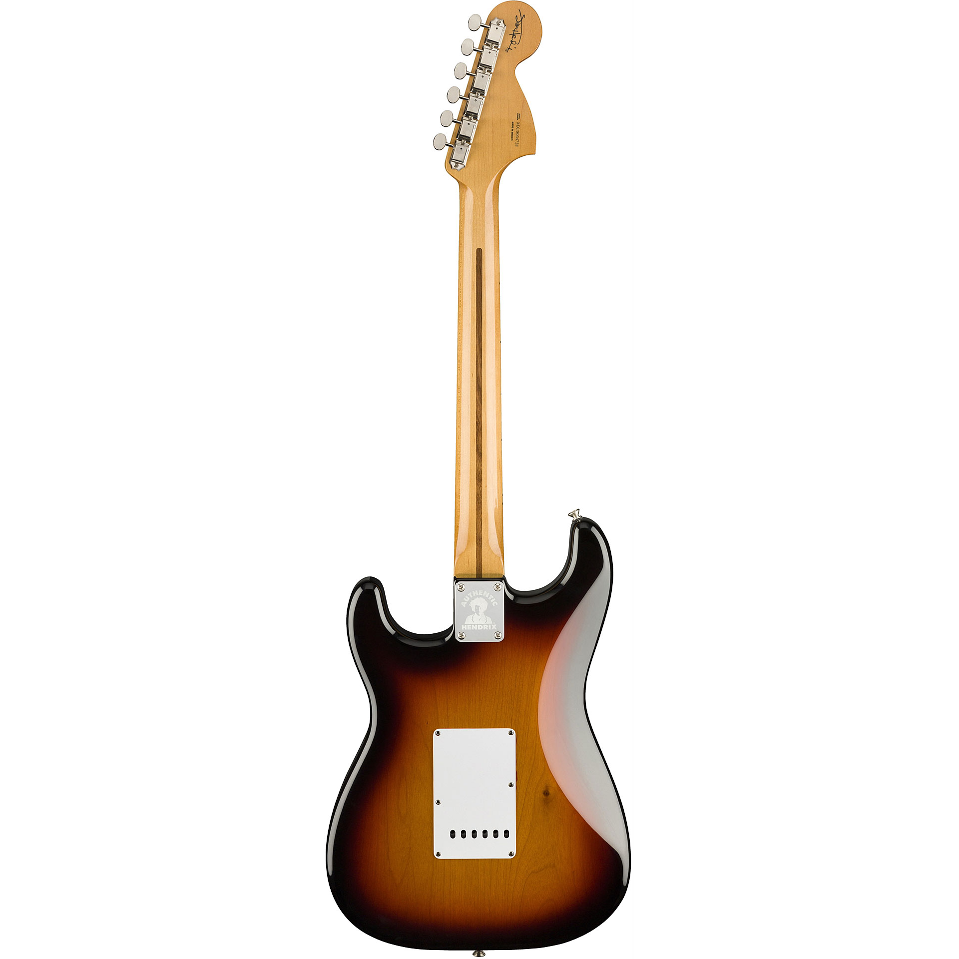 Detail Fender Stratocaster Jimi Hendrix Nomer 53