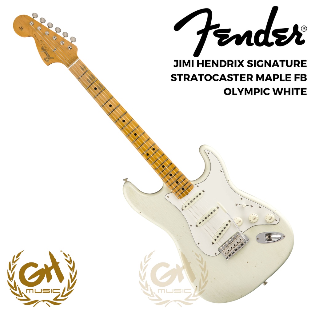 Detail Fender Stratocaster Jimi Hendrix Nomer 10