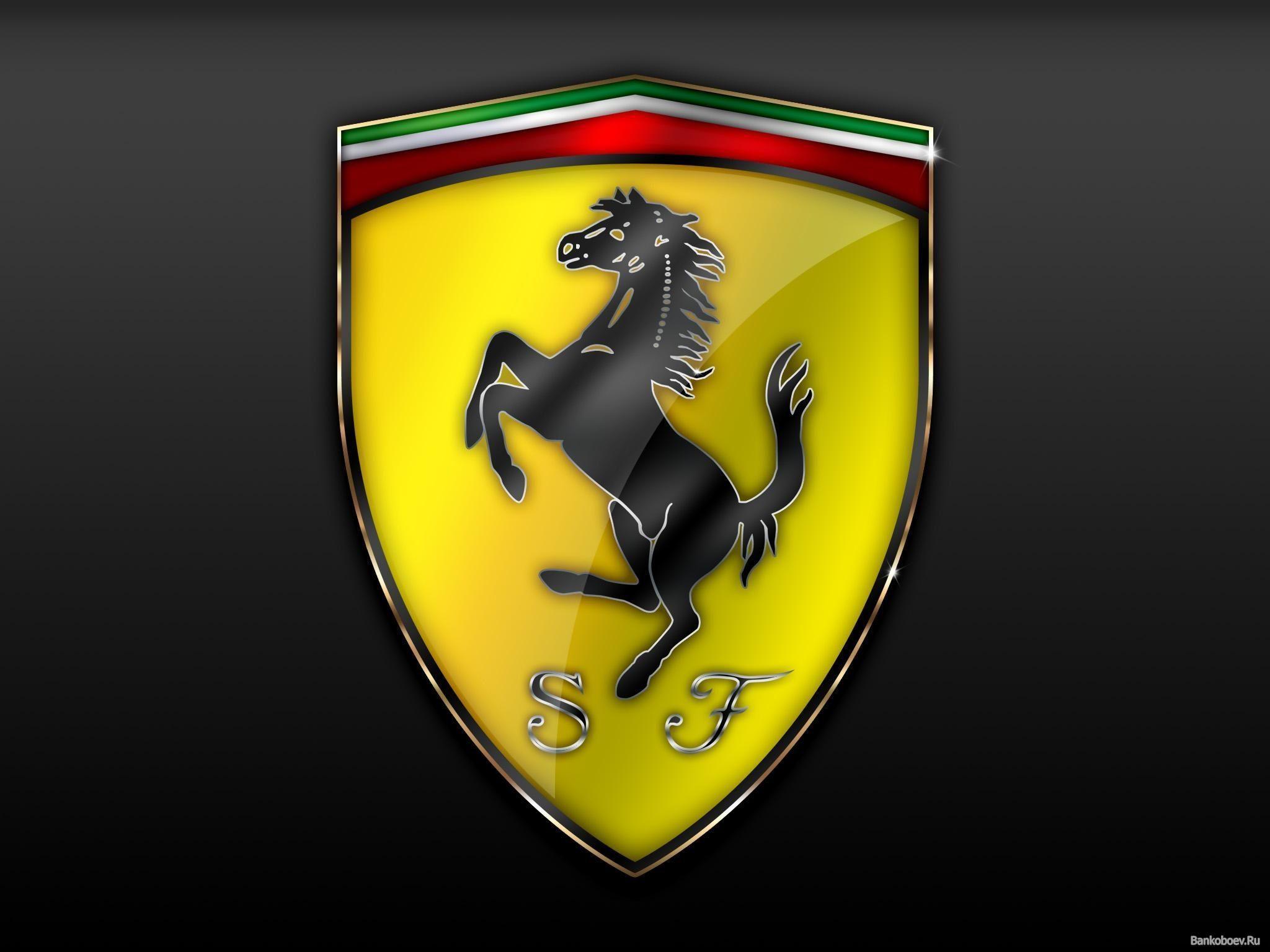 Detail Ferrari Logo Wallpaper Nomer 24