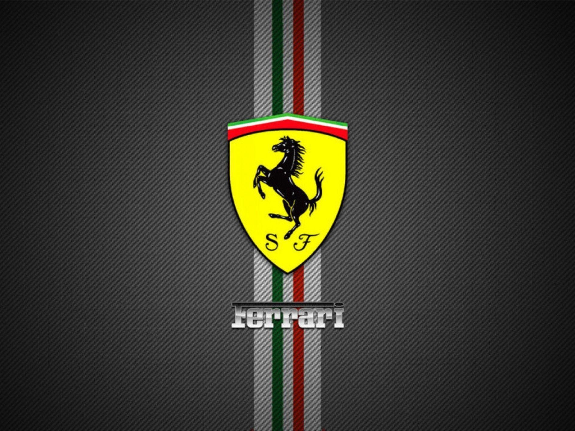 Detail Ferrari Logo Wallpaper Nomer 5