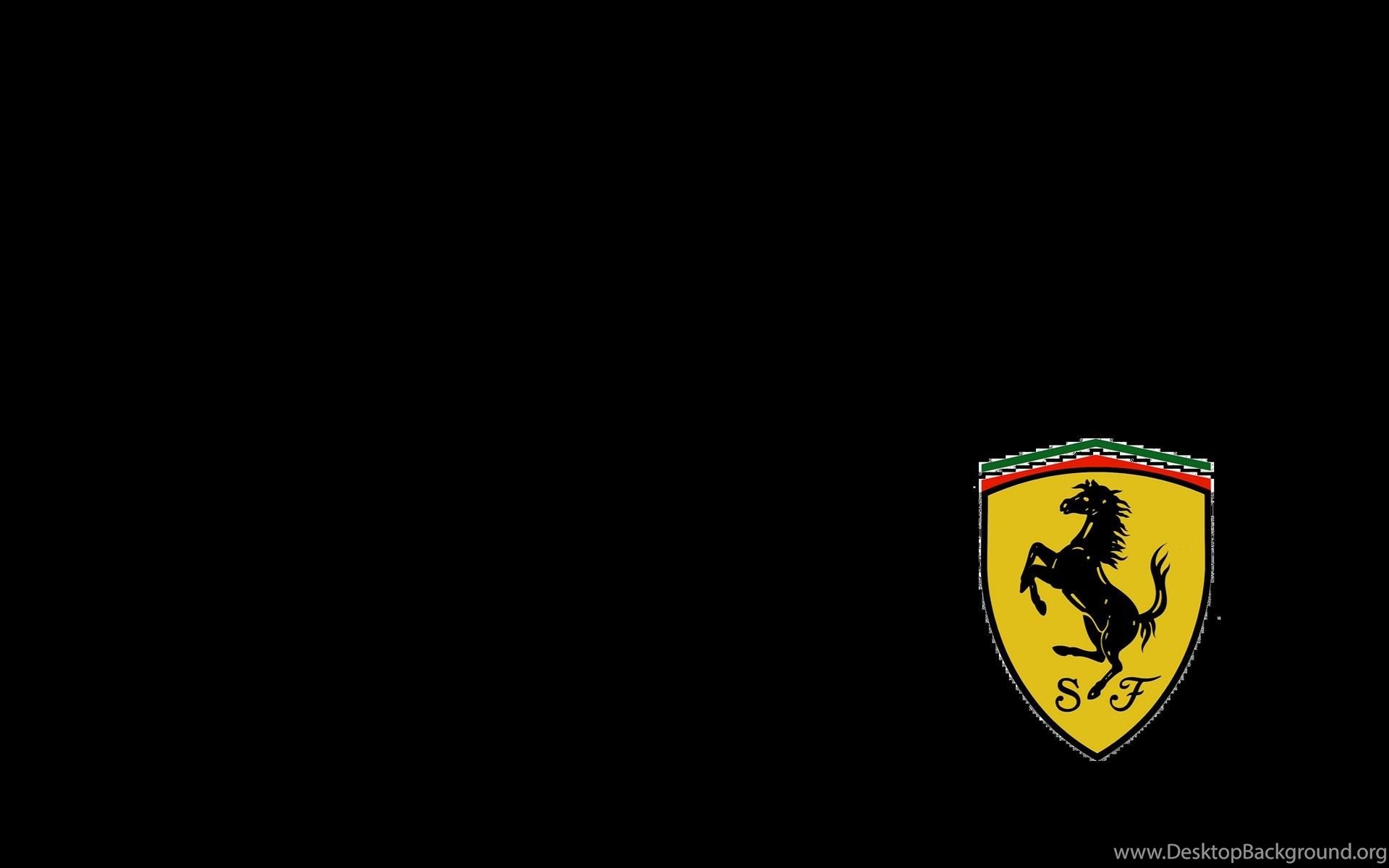 Detail Ferrari Logo Wallpaper Nomer 44