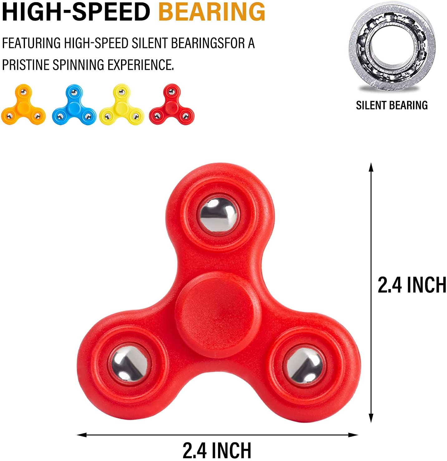 Fidget Spinner Size - KibrisPDR