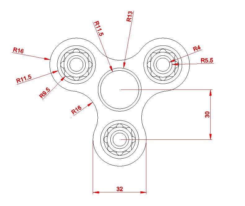 Detail Fidget Spinner Size Nomer 23