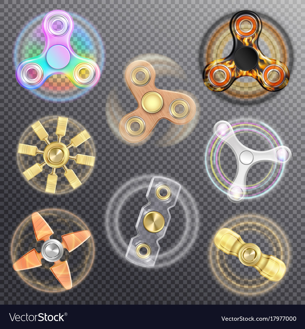 Detail Fidget Spinner Transparent Nomer 36