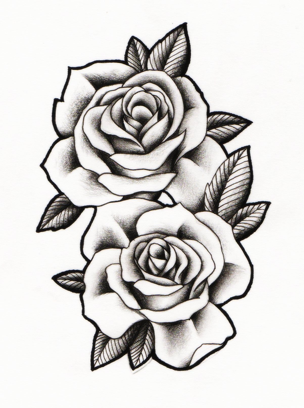 Detail Schwert Rose Tattoo Nomer 24