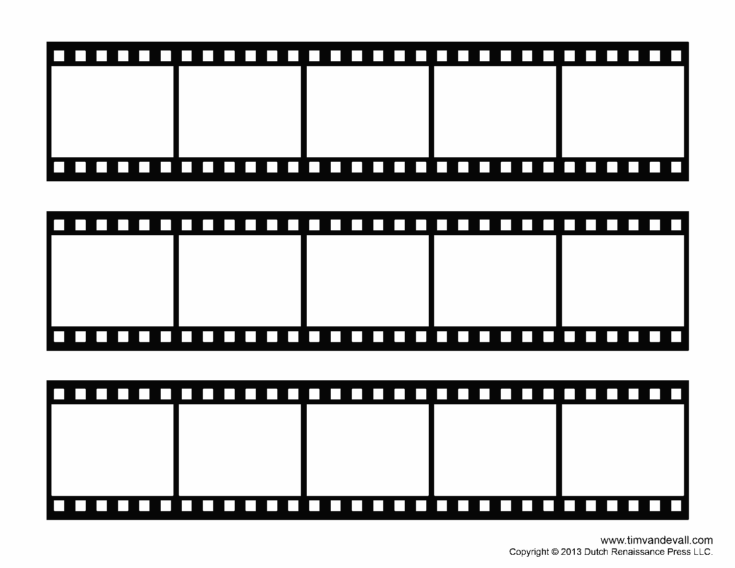 Detail Filmstrip Template For Photos Nomer 2