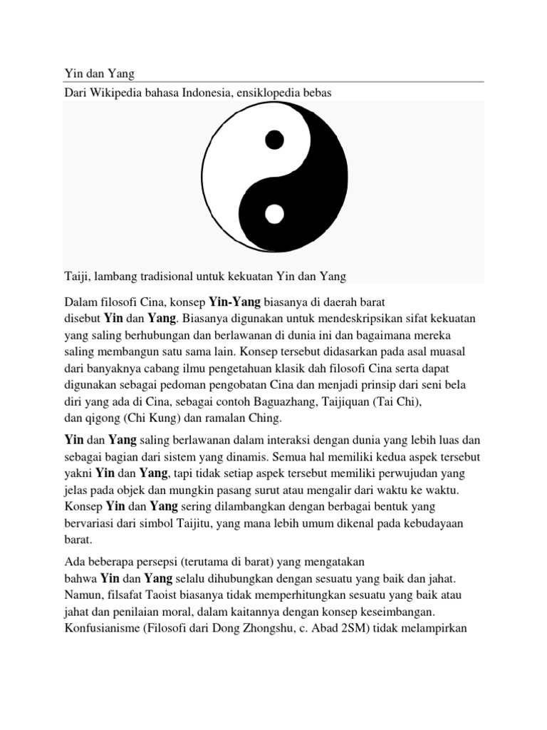 Detail Filosofi Ying Dan Yang Nomer 10