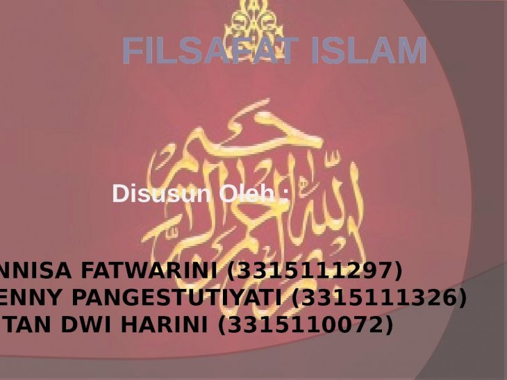 Detail Filsafat Islam Ppt Nomer 55