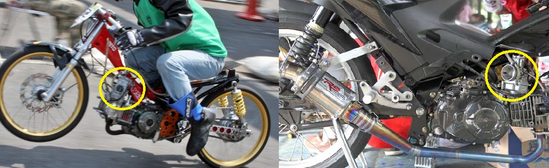 Detail Filter Udara Racing Motor Bebek Nomer 27