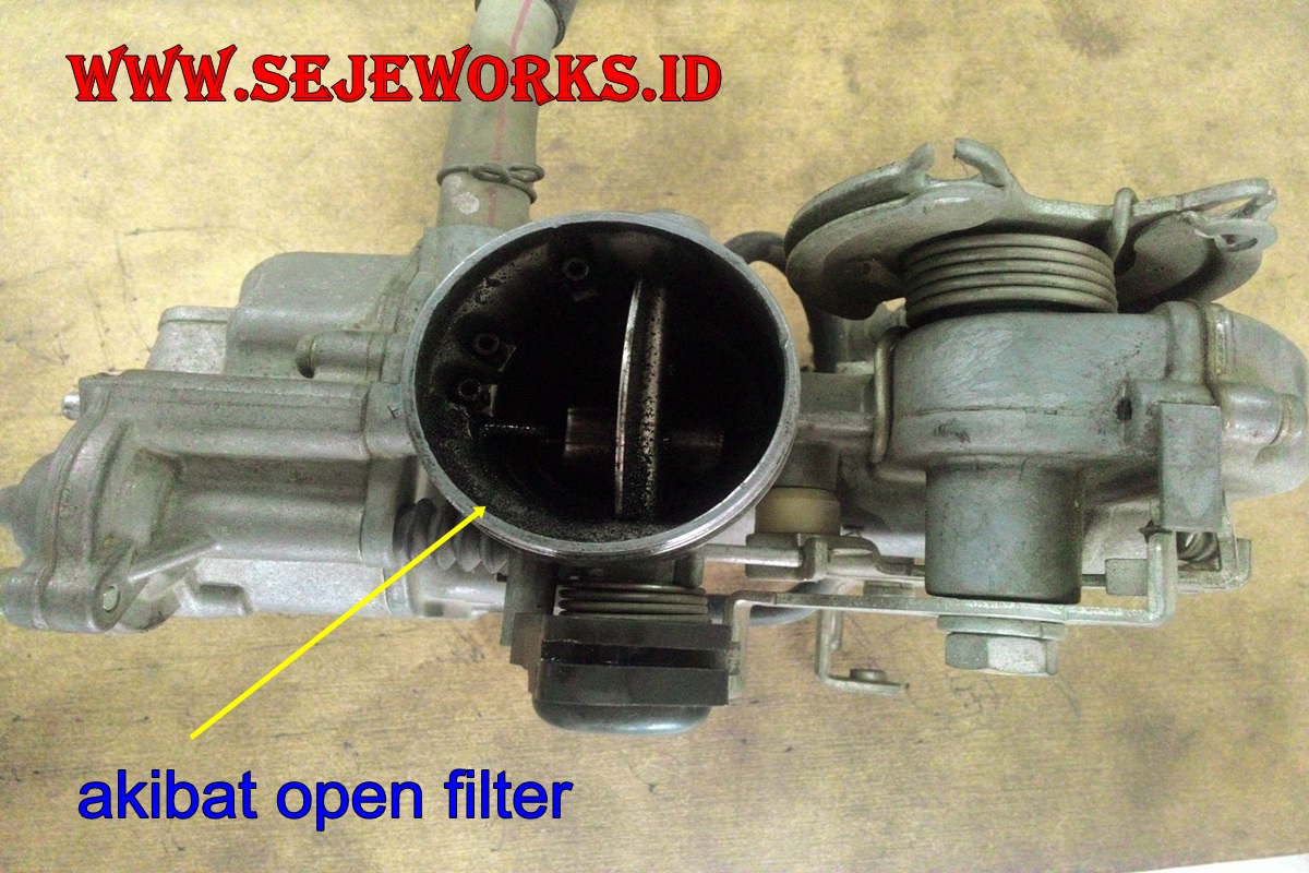 Detail Filter Udara Racing Motor Bebek Nomer 50