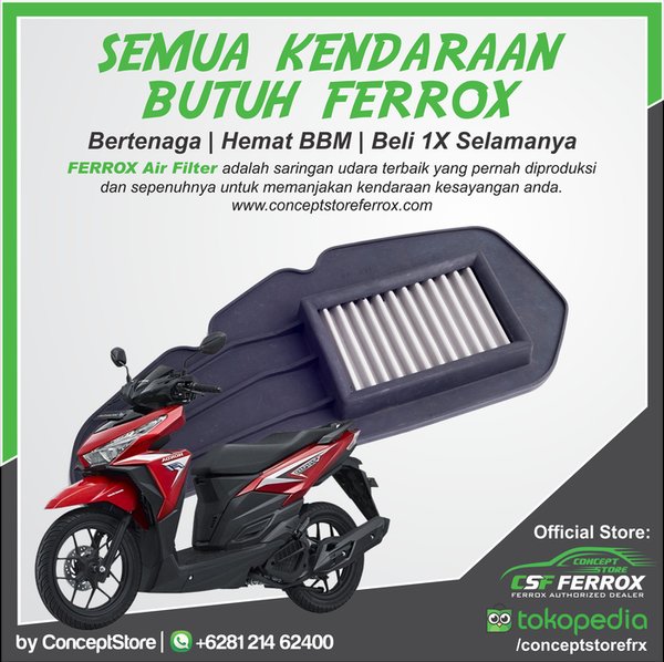 Detail Filter Udara Vario Nomer 42