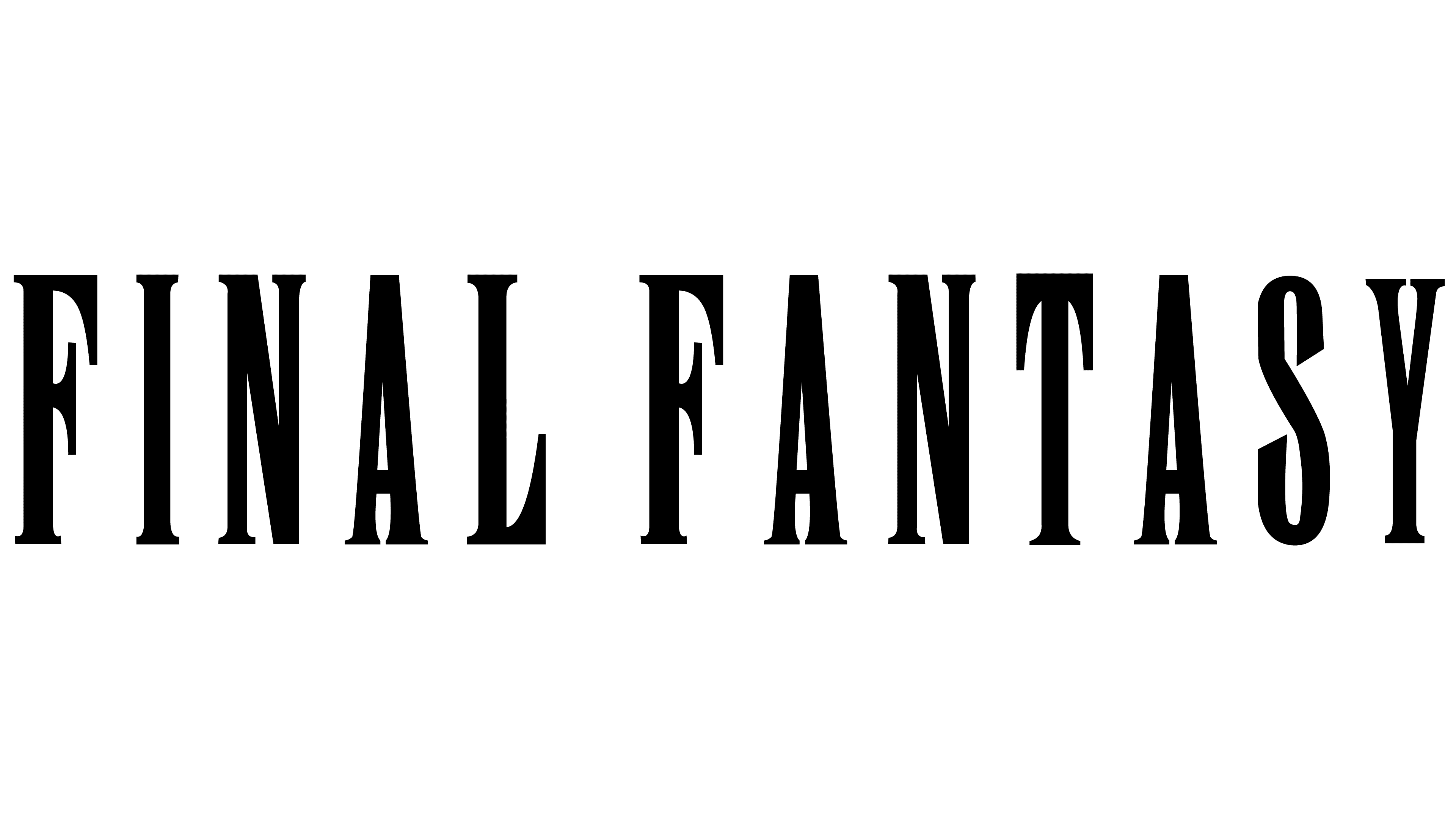 Final Fantasy Logo Png - KibrisPDR